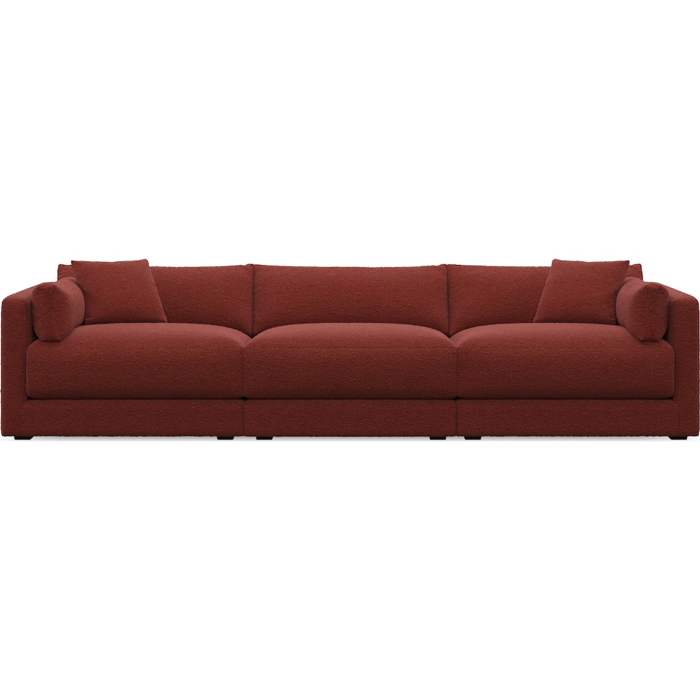 malibu red sofa   