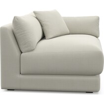 malibu white right arm facing chair   