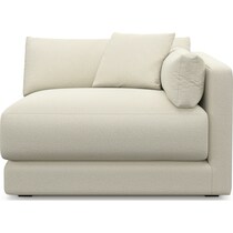 malibu white right arm facing chair   