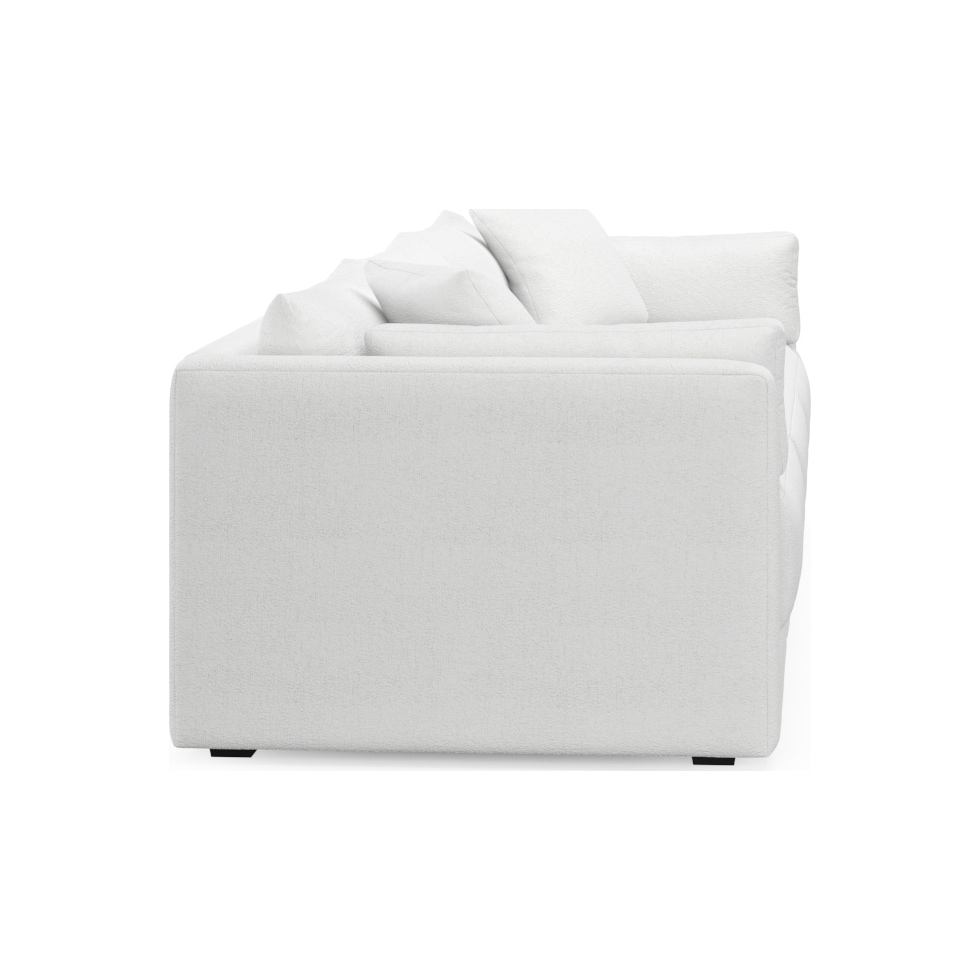 malibu white sofa   