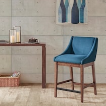 malte blue counter height stool   
