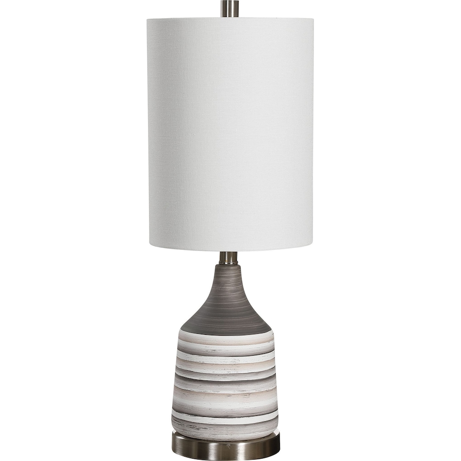 mammina gray table lamp   