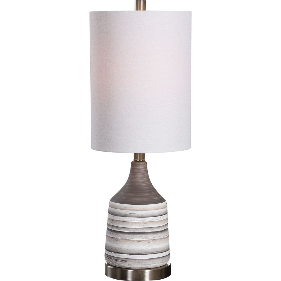 mammina gray table lamp   
