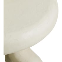 manasquan white side table   