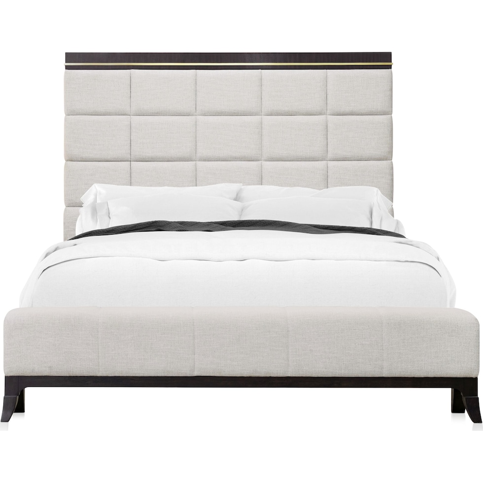 manhattan bedroom dark brown  pc king bedroom   