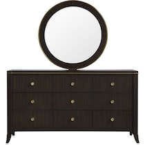 manhattan bedroom dark brown  pc king bedroom   