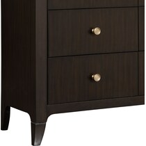 manhattan bedroom dark brown  pc king bedroom   
