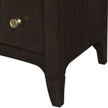 manhattan bedroom dark brown  pc king bedroom   