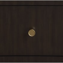 manhattan bedroom dark brown  pc king bedroom   