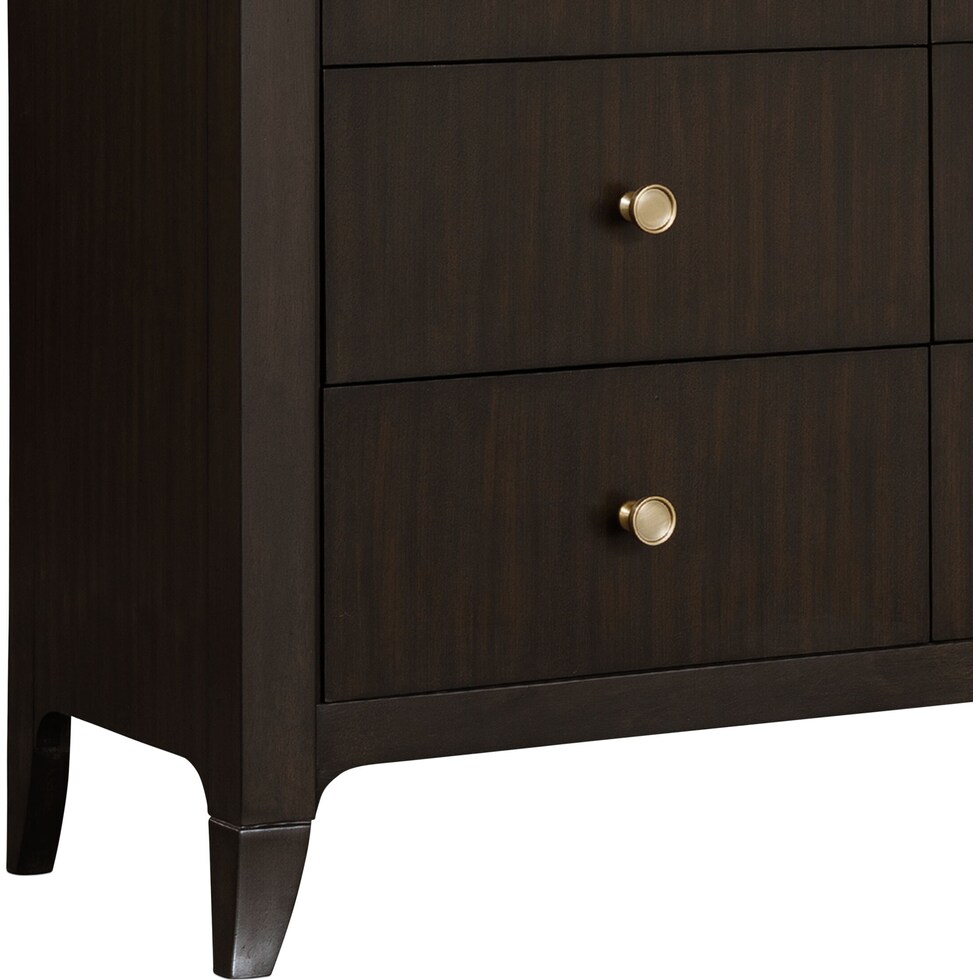 manhattan bedroom dark brown  pc queen bedroom   