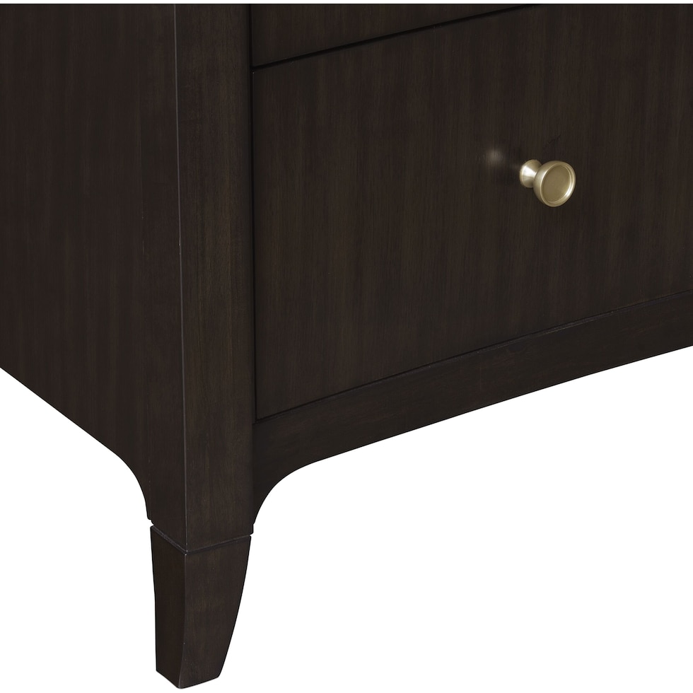 manhattan bedroom dark brown chest   