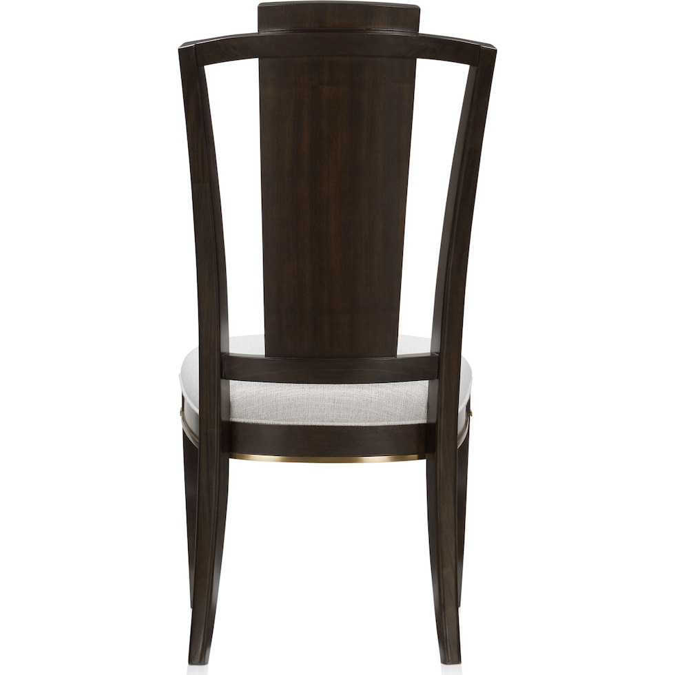 manhattan dining dark brown  pc dining room   