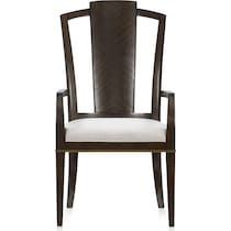 manhattan dining dark brown dining chair   