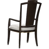 manhattan dining dark brown dining chair   