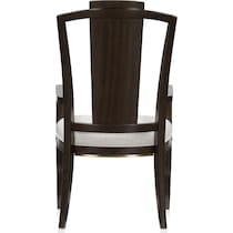 manhattan dining dark brown dining chair   