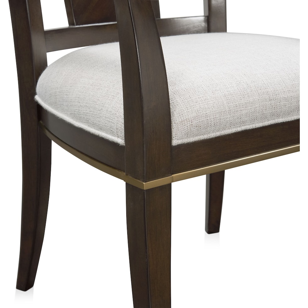 manhattan dining dark brown dining chair   