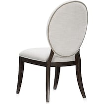 manhattan dining dark brown dining chair   