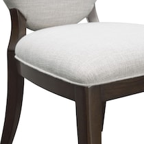 manhattan dining dark brown dining chair   