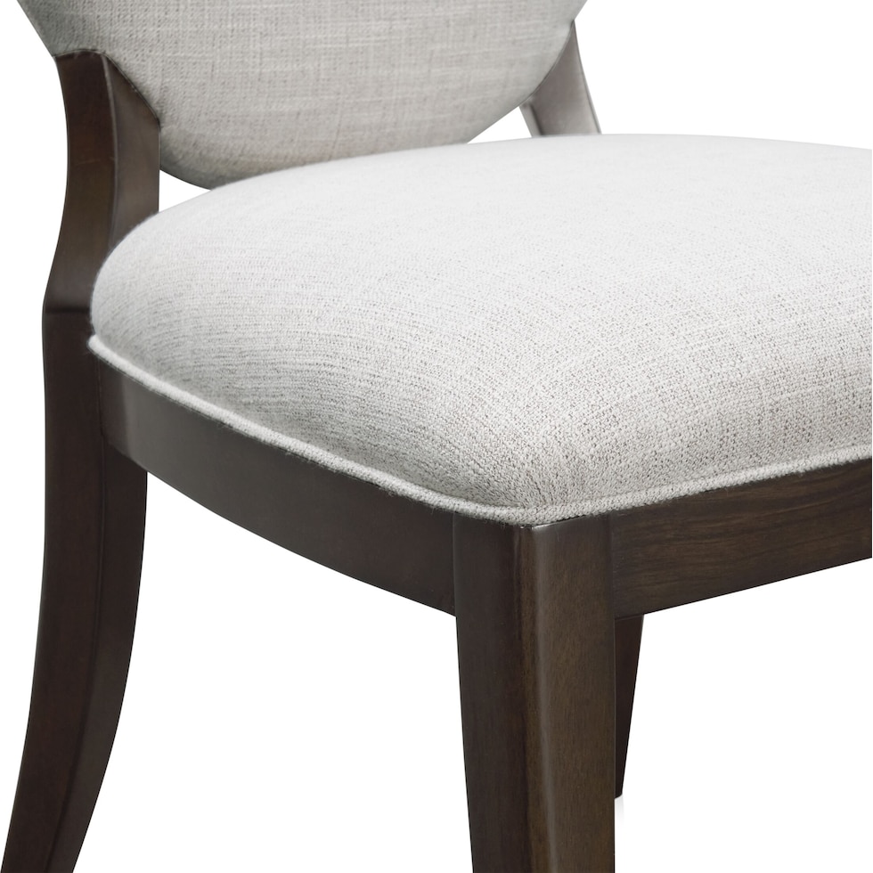 manhattan dining dark brown dining chair   