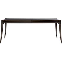 manhattan dining dark brown dining table   