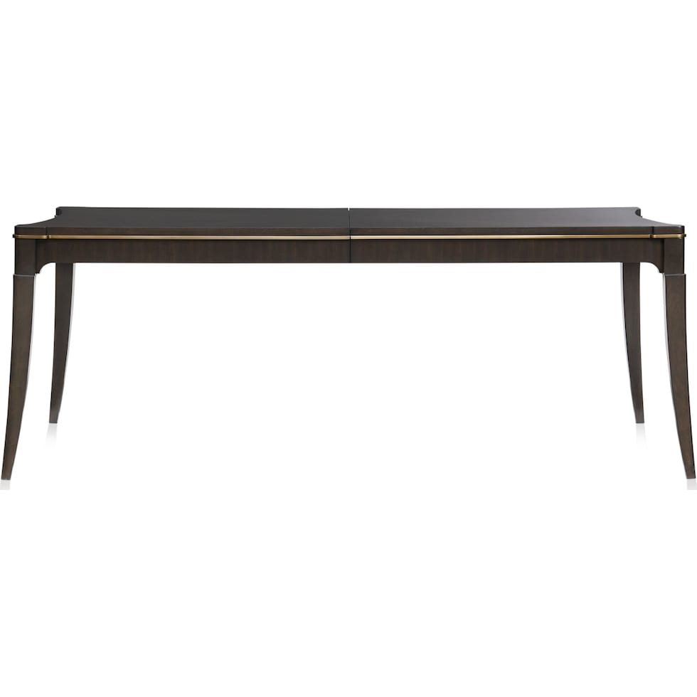 manhattan dining dark brown dining table   