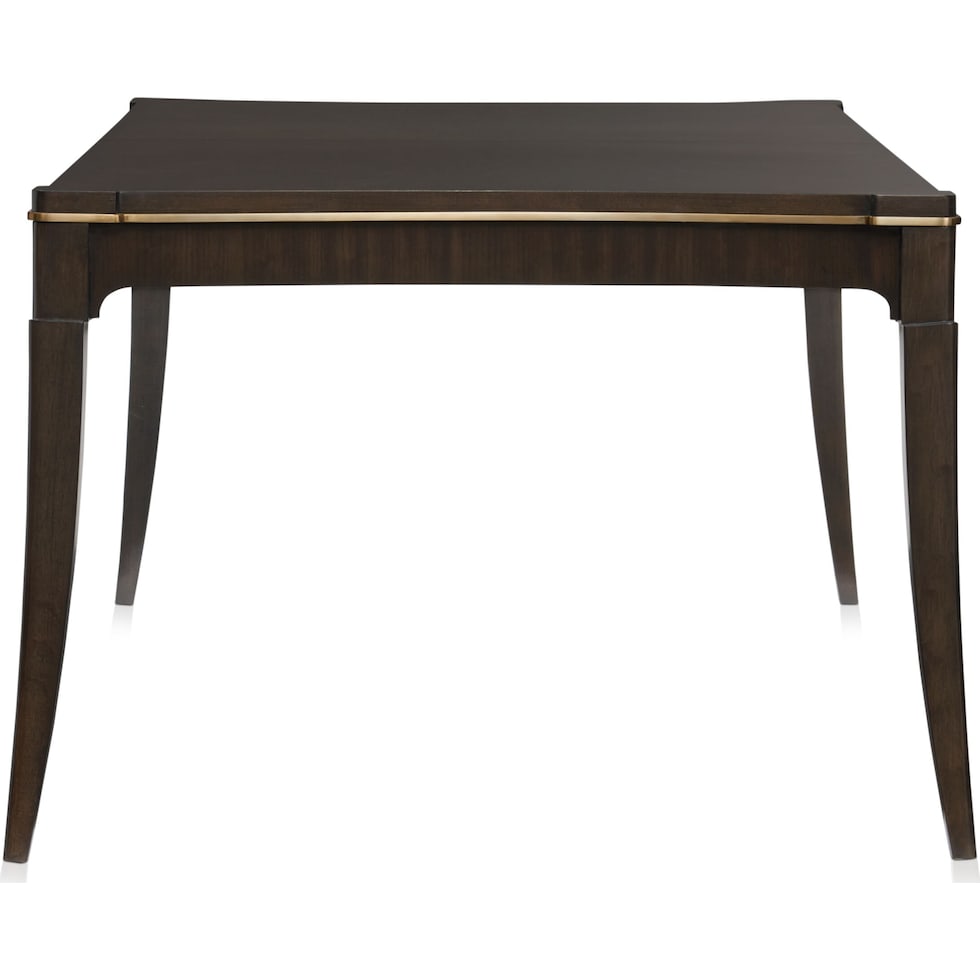 manhattan dining dark brown dining table   