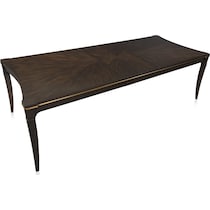 manhattan dining dark brown dining table   