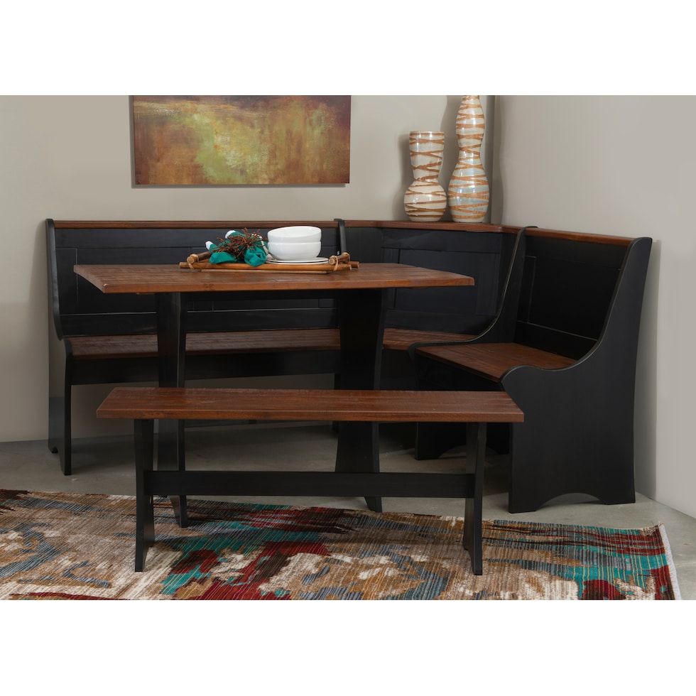 manny black corner nook   