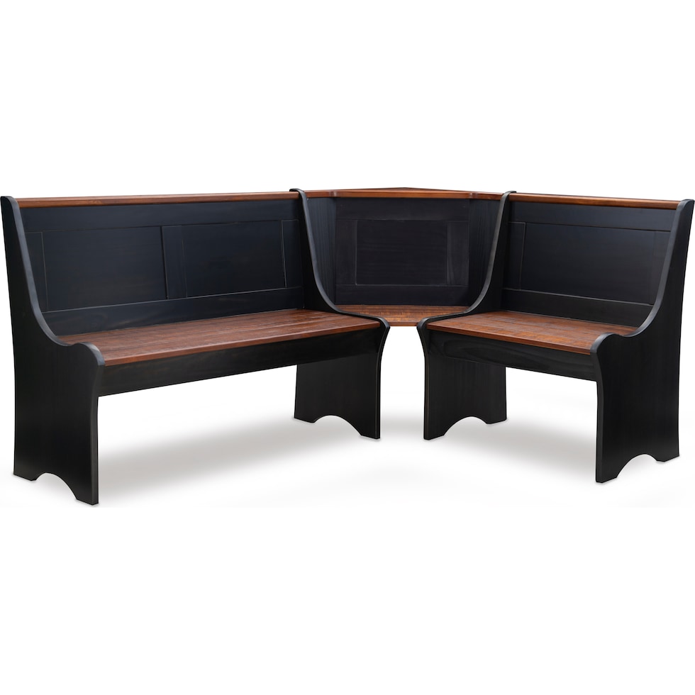 manny black corner nook   