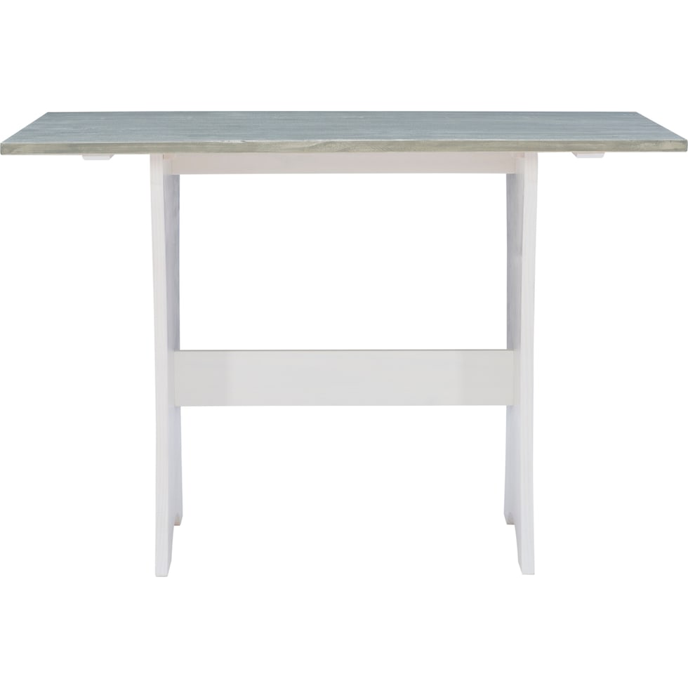 manny gray white corner nook   