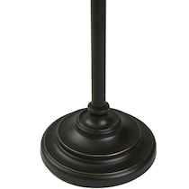 maor dark brown floor lamp   