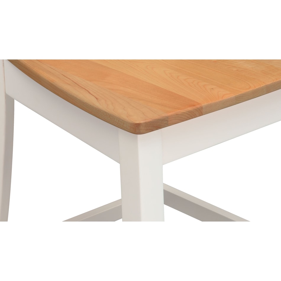 Nantucket CounterHeight Dining Table and 4 Dining Chairs American