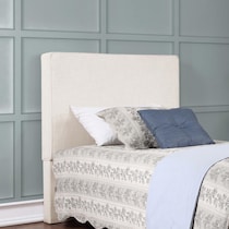 maple neutral twin headboard   