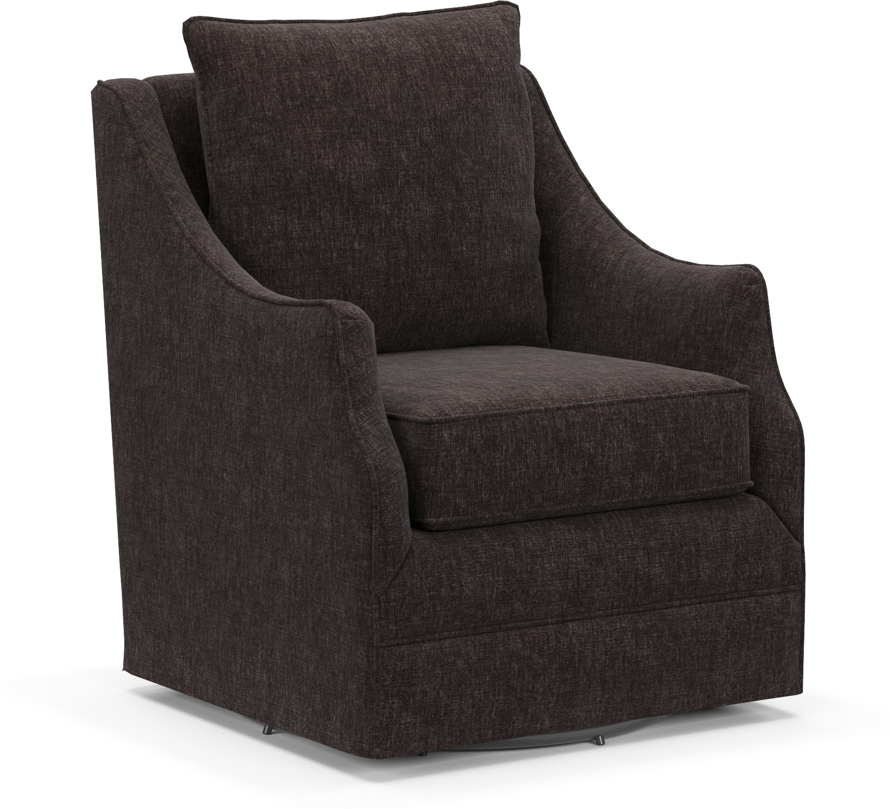 Mara Accent Swivel Chair Contessa Java American Signature Furniture