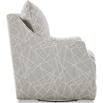 mara gray accent chair   