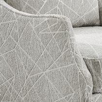 mara gray accent chair   