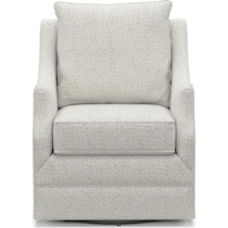 mara gray accent chair   