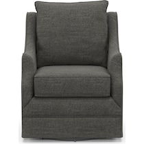 mara gray swivel chair   