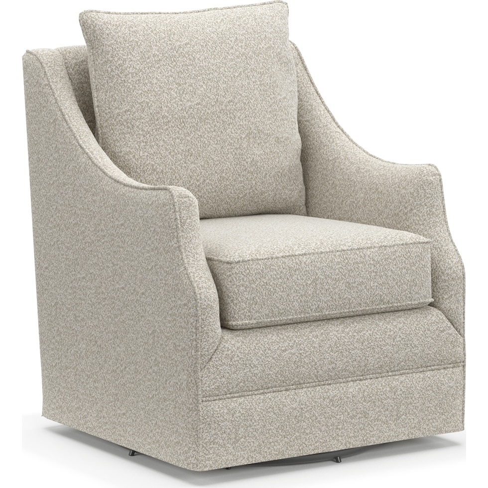 mara gray swivel chair   