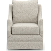 mara gray swivel chair   