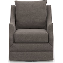 mara gray swivel chair   