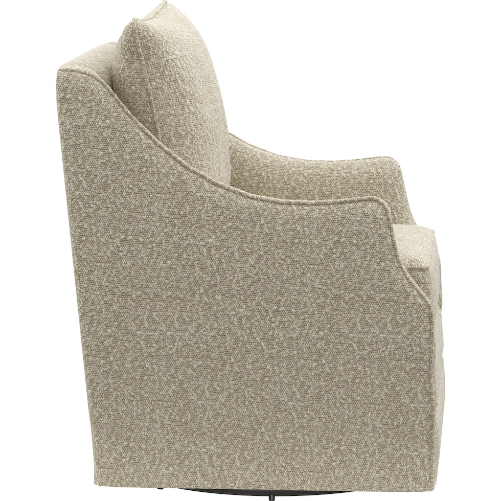 mara gray swivel chair   