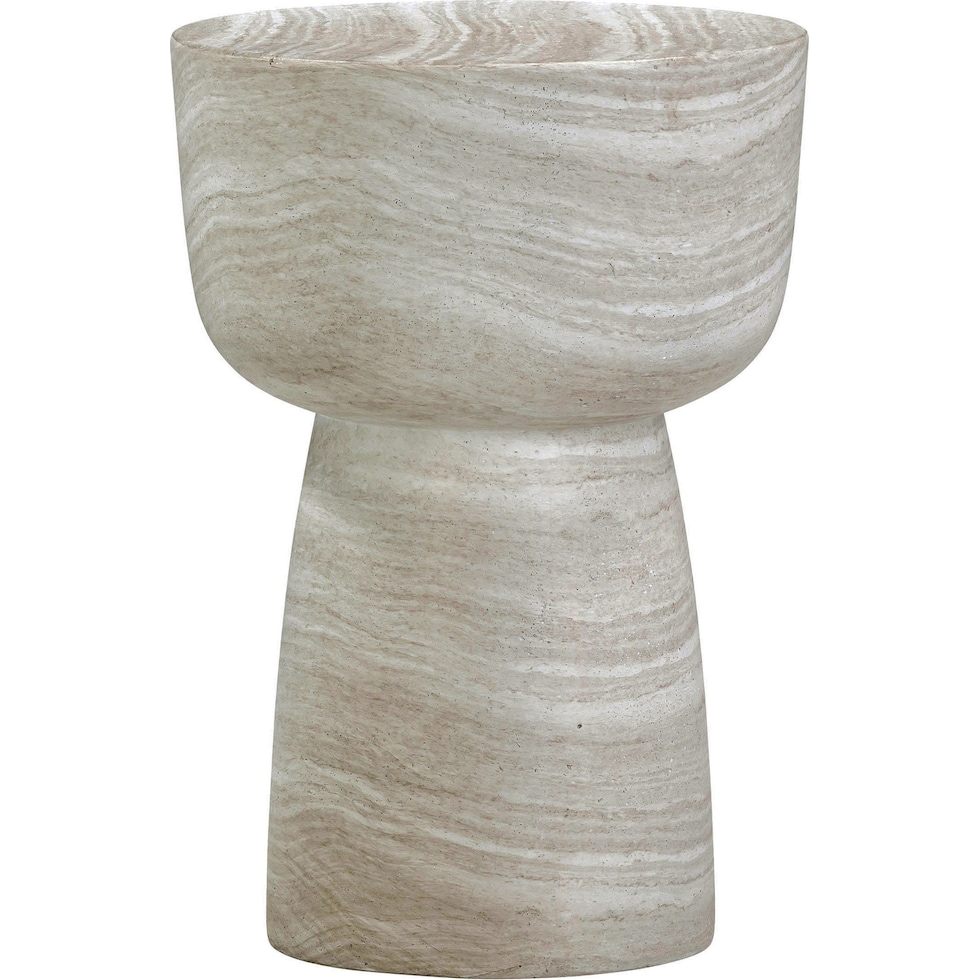 marblehead neutral side table   