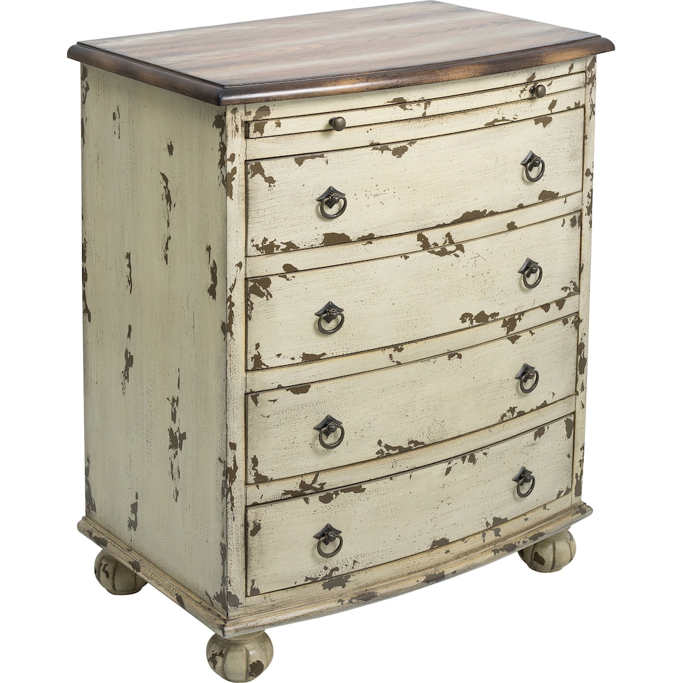 marcella white chest   