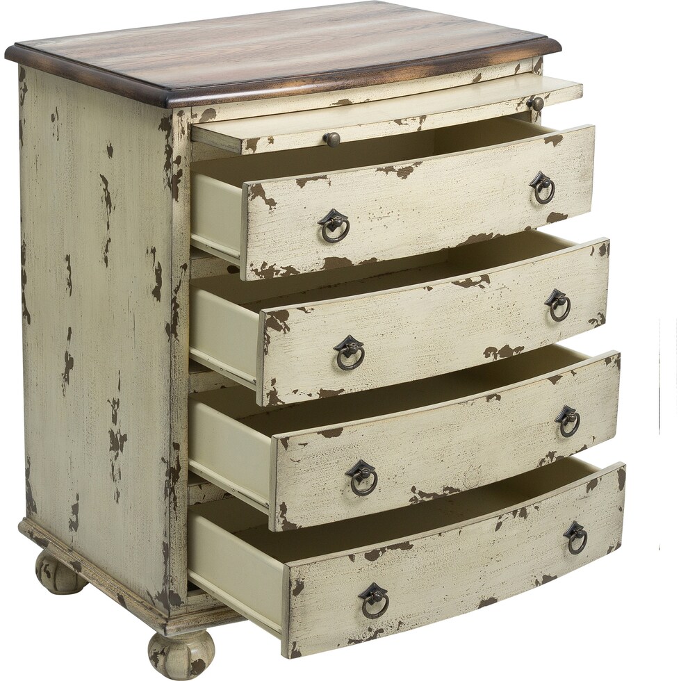 marcella white chest   