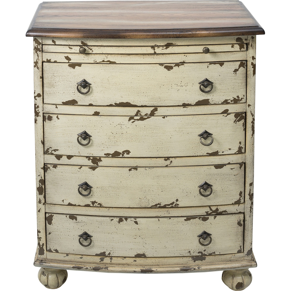 marcella white chest   