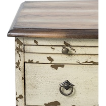marcella white chest   