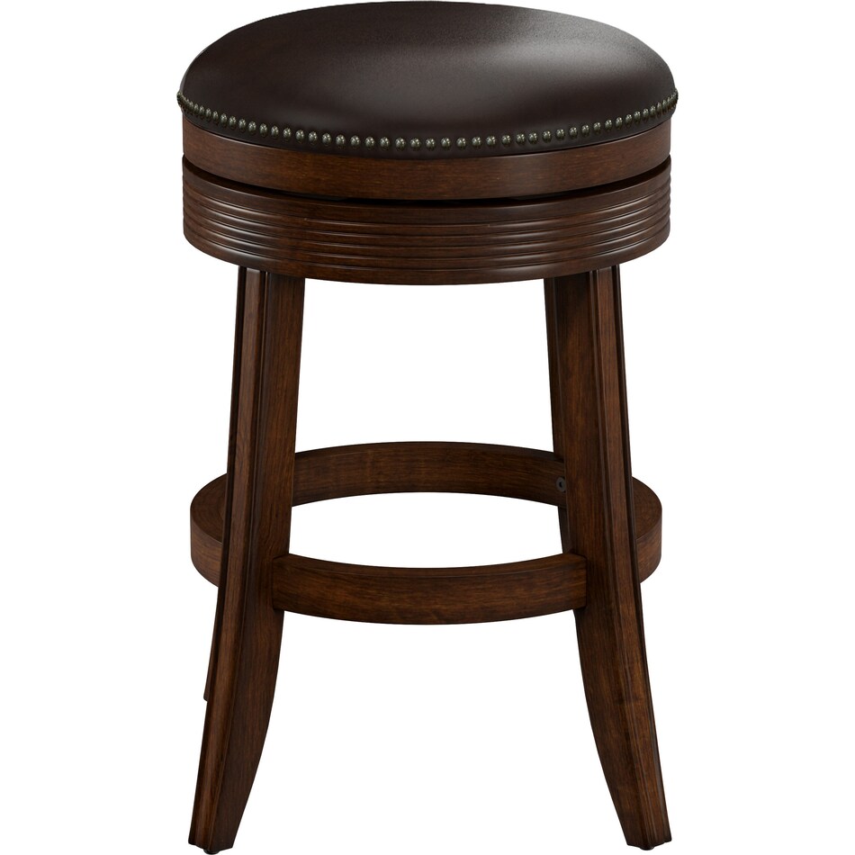 marcie dark brown bar stool   