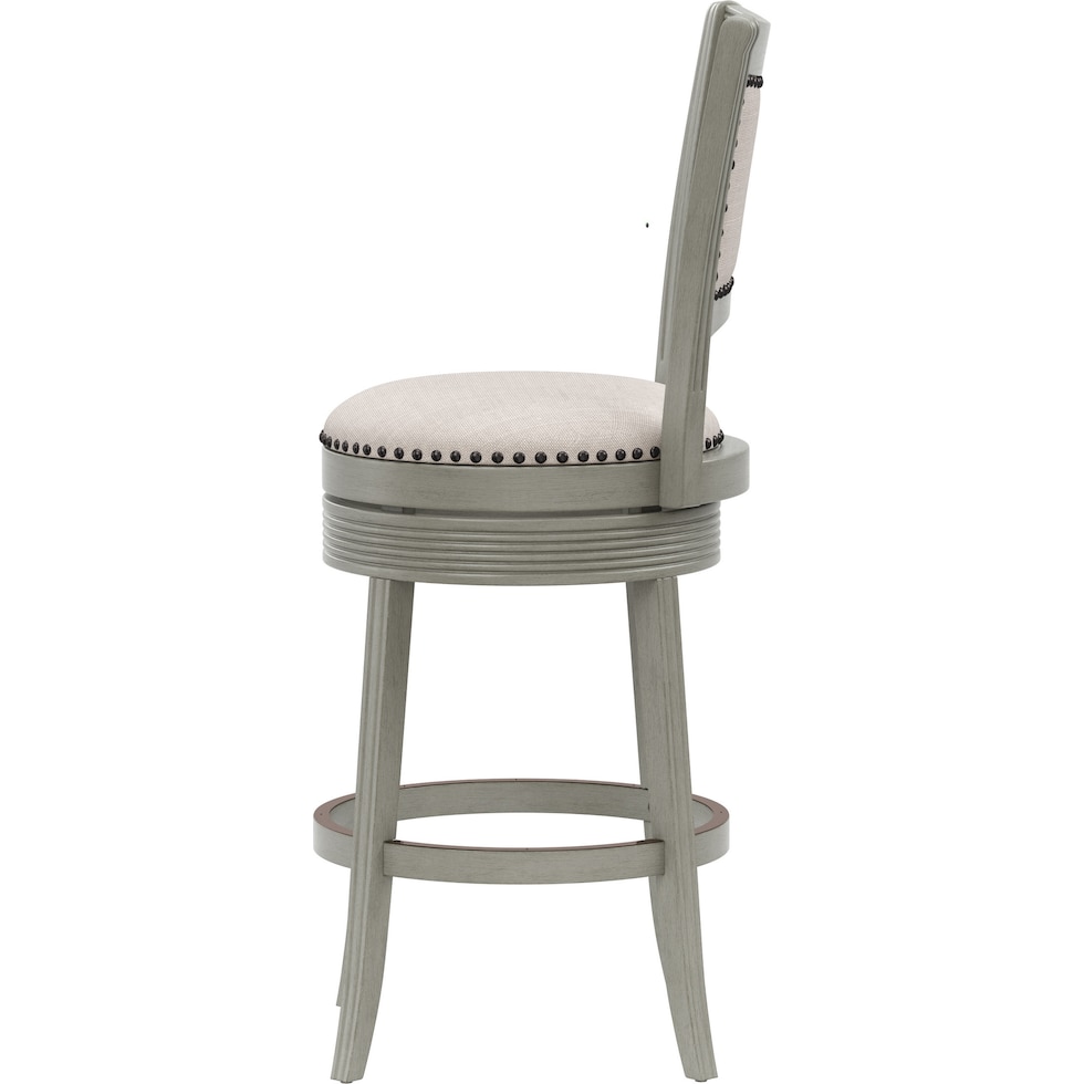 marcie gray bar stool   