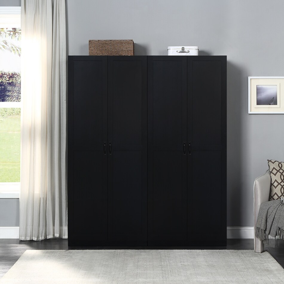 marcille black closet   